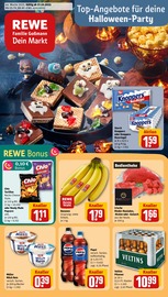REWE Discounter Prospekt der aktuellen Woche mit 34 Seiten, gültig von 27.10.2025 bis 01.11.2025, in Großbreitenbach und Umgebung Aktueller REWE Discounter Prospekt in Großbreitenbach und Umgebung, "Dein Markt" mit 34 Seiten, 27.10.2025 - 01.11.2025