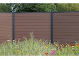 Joda Kingston Sichtschutzzaun WPC 1780x1830 mm 12-tlg. bei bauwelt Delmes Heitmann im Prospekt "" für 249,99 €