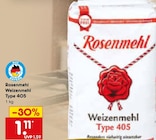 Weizenmehl Type 405 von Rosenmehl im aktuellen Netto Marken-Discount Prospekt für 1,11 €