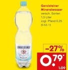 Mineralwasser Angebote von Gerolsteiner bei Netto Marken-Discount Kempten für 0,79 €