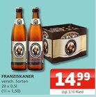 FRANZISKANER im Angebot bei Getränke Oase in Soest FRANZISKANER Angebote von FRANZISKANER bei Getränke Oase Soest für 14,99 €