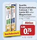 Brausetabletten Calcium + Vitamin D3 Angebote von Sunlife bei combi Hannover für 0,75 €