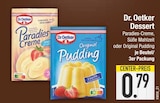 Paradies-Creme oder Original Pudding von Dr. Oetker im aktuellen EDEKA Prospekt für 0,79 €