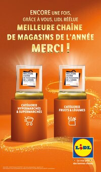 Catalogue Lidl de la semaine "Des fêtes magiques !" avec 2 pages, valide du 18/12/2024 au 24/12/2024 pour Nice et alentours Prospectus Lidl de la semaine "Des fêtes magiques !" avec 2 pages, valide du 18/12/2024 au 24/12/2024 pour Nice et alentours