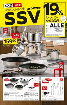 Pfanne im XXXLutz Möbelhäuser Prospekt "Deutschland größter SSV." mit 17 Seiten (Münster)