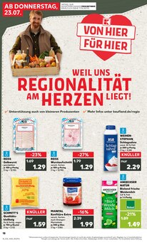 Sahne im Kaufland Prospekt "Hier bin ich richtig" mit 56 Seiten (Erlangen)