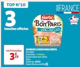 Promo Jambon le bon paris herta à 3,19 € dans le catalogue Auchan Supermarché à Tassin-la-Demi-Lune