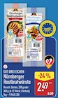 Nürnberger Rostbratwürste Angebote von Gut Drei Eichen bei ALDI Nord Lüneburg für 2,49 €
