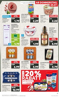 Mettwurst im Kaufland Prospekt "Hier bin ich richtig" mit 56 Seiten (Lübeck)