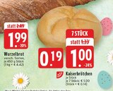 Aktuelles Wurzelbrot Angebot bei E center in Solingen (Klingenstadt) ab 0,19 €