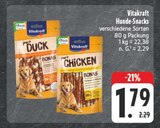 Hunde-Snacks im Angebot bei EDEKA in Gera Hunde-Snacks Angebote von Vitakraft bei EDEKA Gera für 1,79 €