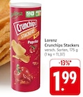 EDEKA Salmtal - Crunchips Stackers Angebot im Prospekt Crunchips Stackers bei EDEKA im Salmtal Prospekt für 1,99 €