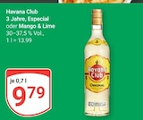 Aktuelle Havana Club Angebote bei GLOBUS in Wolfenbüttel Aktuelles 3 Jahre, Especial oder Mango & Lime Angebot bei GLOBUS in Wolfenbüttel ab 9,79 €