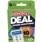 Jeu classique Monopoly Deal dans le catalogue Fnac