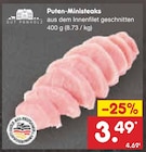 Aktuelles Puten-Ministeaks Angebot bei Netto Marken-Discount in Mainz ab 3,49 €