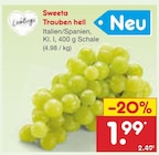 Sweeta Trauben hell  im aktuellen Netto Marken-Discount Prospekt für 1,99 €