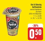 Kaffeedrink bei nah und gut im Schwanfeld Prospekt für 0,50 €