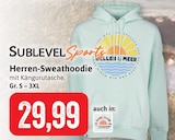 Herren-Sweathoodie Angebote von Sublevel Sports bei Kaufhaus Stolz Neumünster für 29,99 €