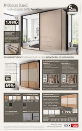 Kleiderschrank im XXXLutz Prospekt Kleiderschrank im XXXLutz Prospekt Dieter Knoll auf S. 21