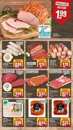 Schweinebauch Angebot im aktuellen REWE Prospekt auf Seite 8