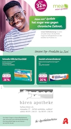 mea - meine apotheke Prospekt für Mörfelden-Walldorf: "Unsere Juni-Angebote", 4 Seiten, 01.06.2026 - 30.06.2026