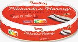 Promo PILCHARDS DE HARENGS À LA TOMATE & À L'HUILE à 1,69 € dans le catalogue Netto à Saint-Denis-la-Chevasse