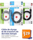 Promo Câble de charge et de transfert de données à 1,29 € dans le catalogue Action à Hinges