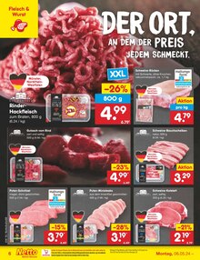 Fleisch im Netto Marken-Discount Prospekt "Aktuelle Angebote" mit 55 Seiten (Herne)