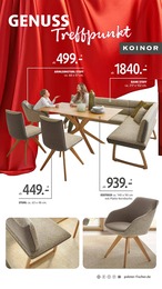 Stuhl im Polstermöbel Fischer Prospekt "Spektakulärer Neueröffnungs-Endspurt" auf Seite 26