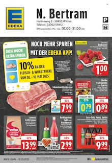 Aktueller EDEKA Prospekt "Aktuelle Angebote" Seite 1 von 24 Seiten für Witten