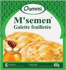 Galette feuilletée M'semen surgelée - Oummi en promo chez Intermarché Express Galette feuilletée M'semen surgelée - Oummi dans le catalogue Intermarché Express