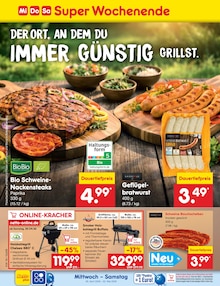 Fleisch im Netto Marken-Discount Prospekt "Aktuelle Angebote" mit 61 Seiten (Oldenburg)