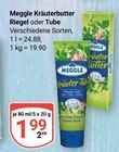 Kräuterbutter Riegel von Meggle im aktuellen GLOBUS Prospekt