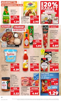 Chili Angebot im aktuellen Kaufland Prospekt auf Seite 24