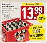 Hefeweizen im Angebot bei WEZ in Kalletal Hefeweizen Angebote von Erdinger bei WEZ Kalletal für 12,99 €