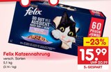 Katzennahrung Angebote von Felix bei Netto Marken-Discount Celle für 15,99 €