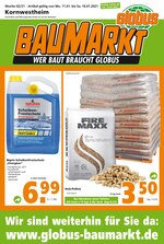 Globus-Baumarkt Prospekt für Ludwigsburg mit 10 Seiten Globus-Baumarkt Prospekt für Ludwigsburg: "WER BAUT BRAUCHT GLOBUS", 10 Seiten, 10.01.2021 - 16.01.2021