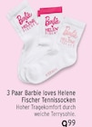 Barbie loves Helene Fischer Tennissocken von Barbie für 9,99 € bei E center im Angebot Barbie loves Helene Fischer Tennissocken von Barbie im aktuellen E center Prospekt
