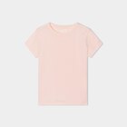 T-shirt manches courtes en coton rose clair fille - La Halle T-shirt manches courtes en coton rose clair fille à 2,99 € dans le catalogue La Halle