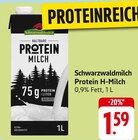 Protein H-Milch Angebote von Schwarzwaldmilch bei E center Singen für 1,59 €