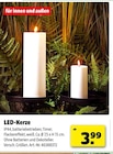 LED-Kerze im Hagebaumarkt Prospekt LED-Kerze von im aktuellen Hagebaumarkt Prospekt für 3,99 €