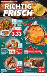 Steak Angebote im Prospekt "Aktuelle Angebote" von Kaufland Steak Angebote im Prospekt "Aktuelle Angebote" von Kaufland auf Seite 20