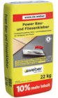 toom Baumarkt Pinneberg - Power Bau- und Fliesenkleber Angebot im Prospekt Power Bau- und Fliesenkleber bei toom Baumarkt im Pinneberg Prospekt für 12,99 €