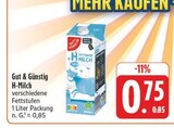 H-Milch im Angebot bei EDEKA in Gera H-Milch Angebote von Gut & Günstig bei EDEKA Gera für 0,75 €