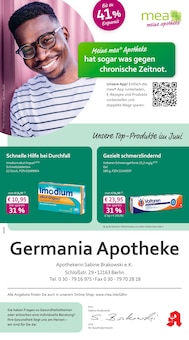 Aktueller mea - meine apotheke Prospekt "Unsere Juni-Angebote" für Berlin Aktueller mea - meine apotheke Prospekt für Berlin mit Seiten