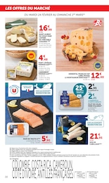 Prix et réduction Pavé dans le prospectus Super U en cours Offre Pavé dans le catalogue Super U du moment à la page 22