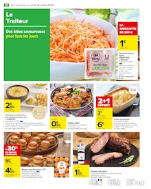 Promo Poitrine De Porc dans le catalogue Carrefour du moment à la page 32