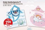 Kinder Handtuchponcho im aktuellen V-Markt Prospekt für 7,99 €