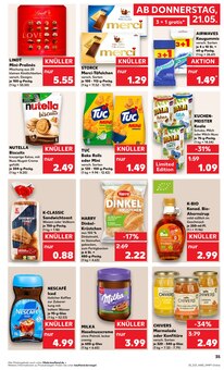 Milka im Kaufland Prospekt "Hier bin ich richtig" mit 61 Seiten (Duisburg)