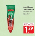 Tomatenmark Angebote von Oro di Parma bei famila Nordost Buchholz für 1,29 €